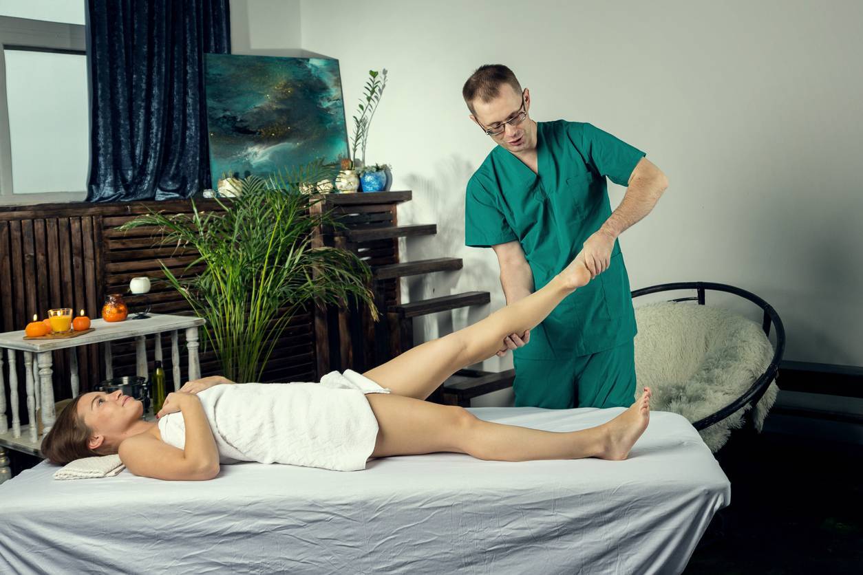 drainage lymphatique massage institut beauté bien-être corps soin
